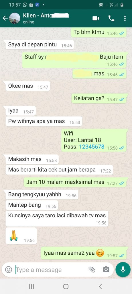 Testimoni Sewa Apartemen Margonda Residence 2 Harian