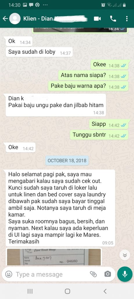 Testimoni Hotel Murah Depok Dekat Ui