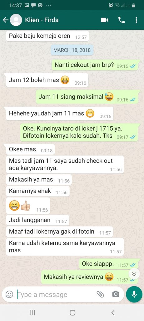 Testimoni Hotel Transit Margonda Depok